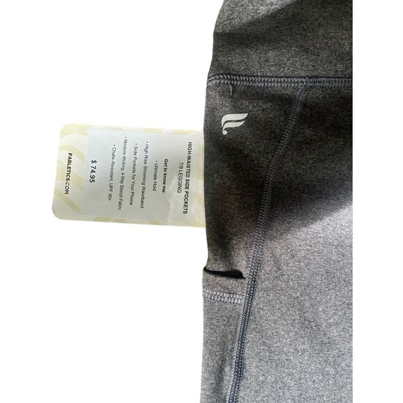 NWT Fabletics High-Waisted Side Pocket 7/8 Leggings - Picture 4 of 6